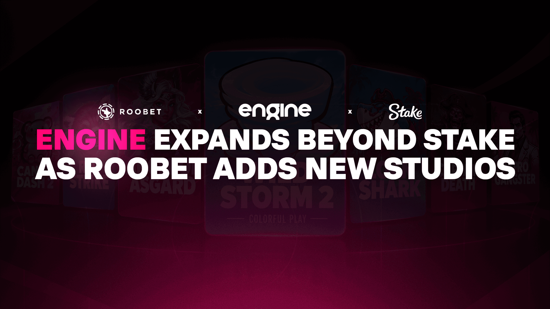 Engine Expands Beyond Stake as Roobet Adds New Studios