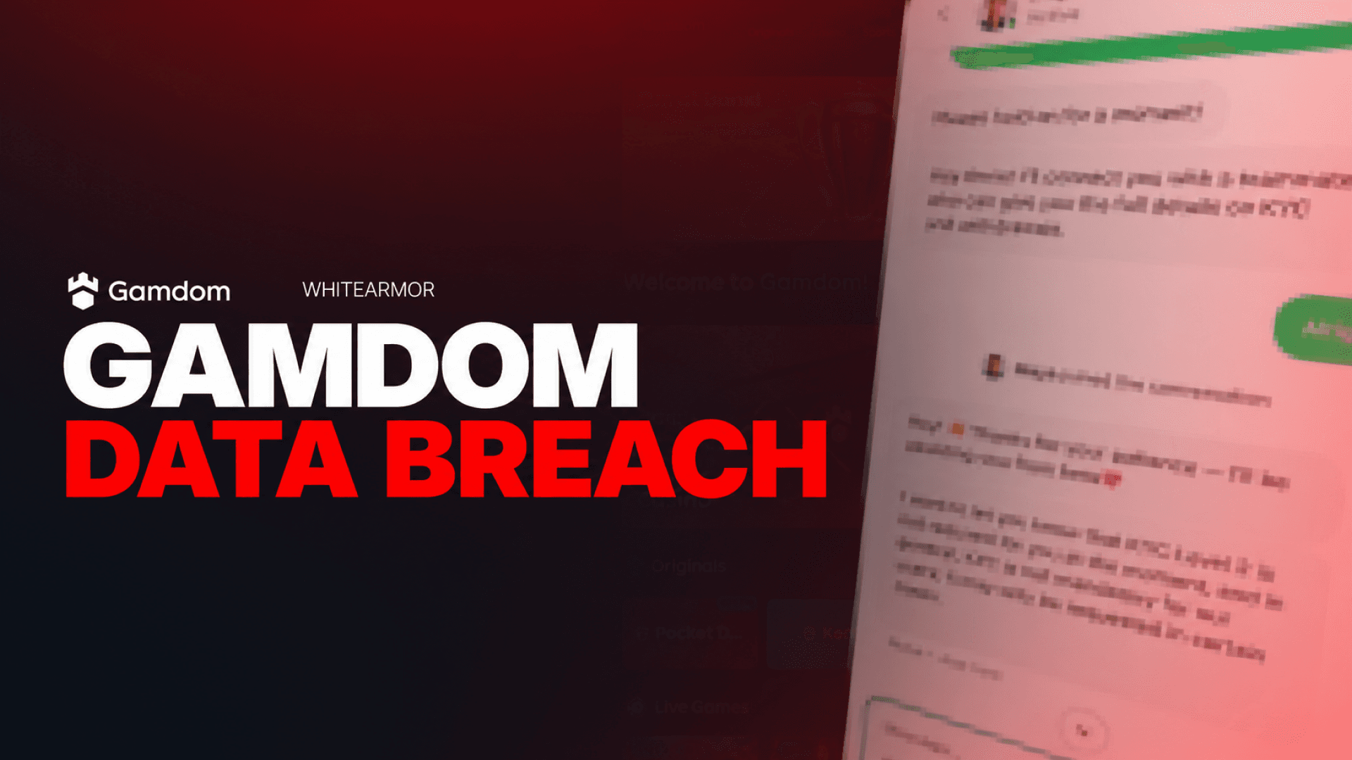 Gamdom Hacker Now Claims KYC Files and 1.79M Support Chats
