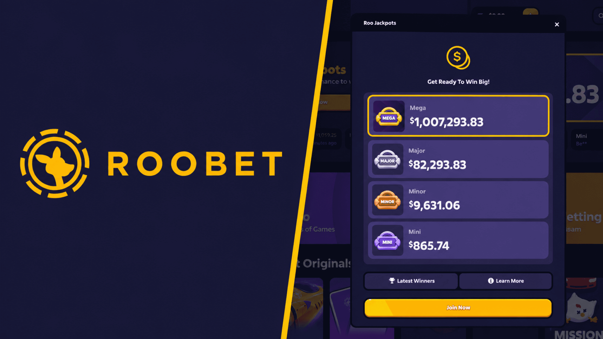 Roobet Launches Site-Wide Jackpots With a $10 Million Top Prize