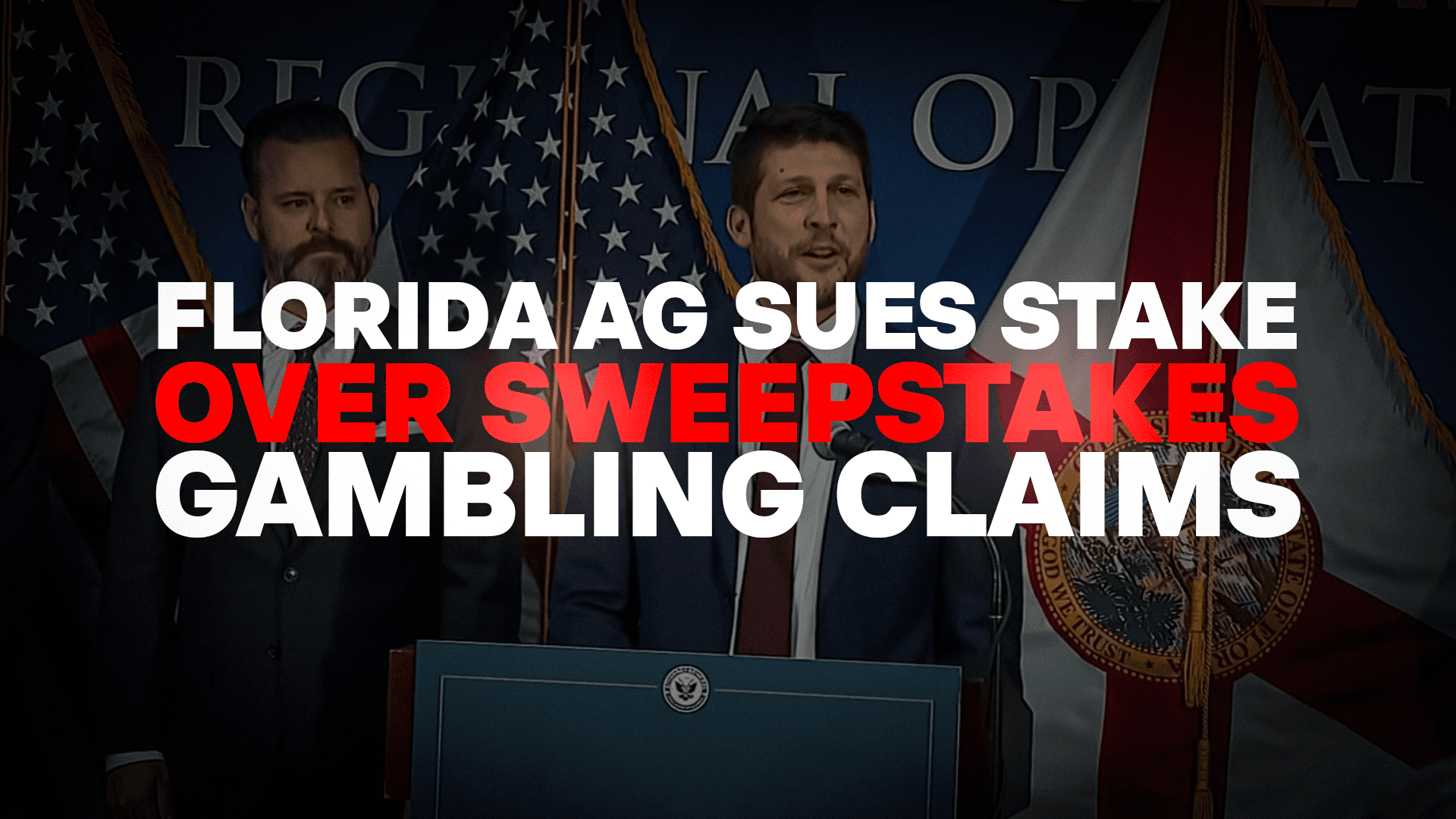 Florida AG Sues Stake Over Sweepstakes Gambling Claims